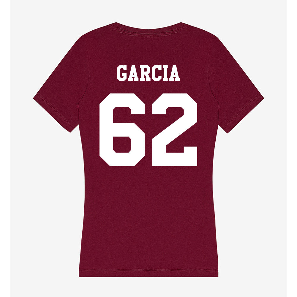 Texas A&M - NCAA Football : Marcus Garcia - Women's V-Neck T-Shirt-1