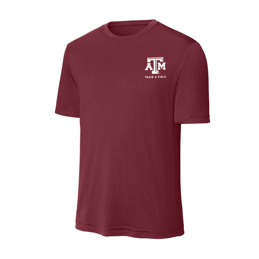 Texas A&M - NCAA Women's Track & Field : Jasmine Montgomery - Activewear T-Shirt-0