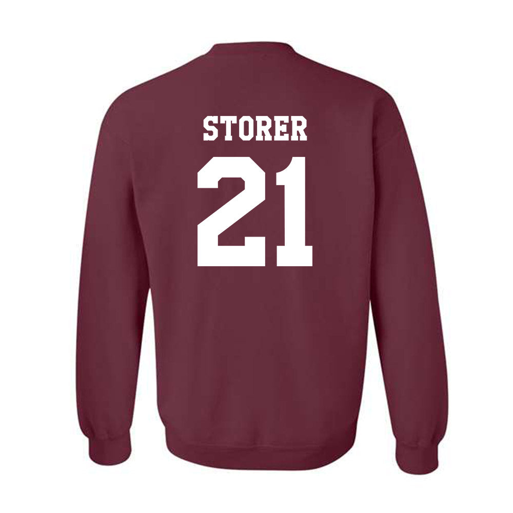 Texas A&M - NCAA Women's Soccer : Holly Storer - Classic Shersey Crewneck Sweatshirt-1