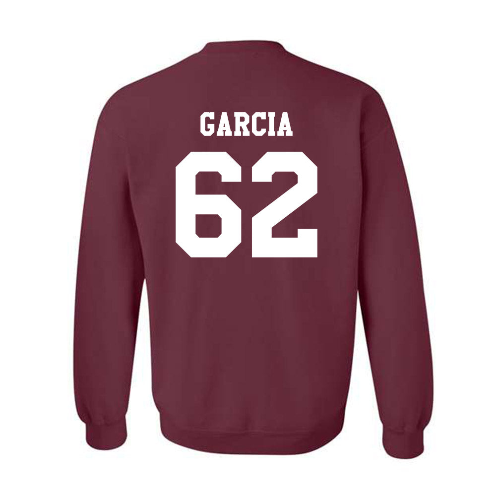 Texas A&M - NCAA Football : Marcus Garcia - Classic Shersey Crewneck Sweatshirt-1