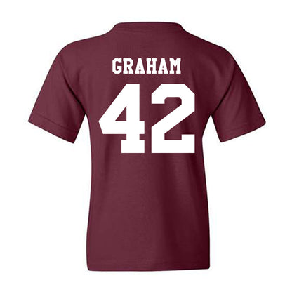 Texas A&M - NCAA Football : Jackson Graham - Classic Shersey Youth T-Shirt-1