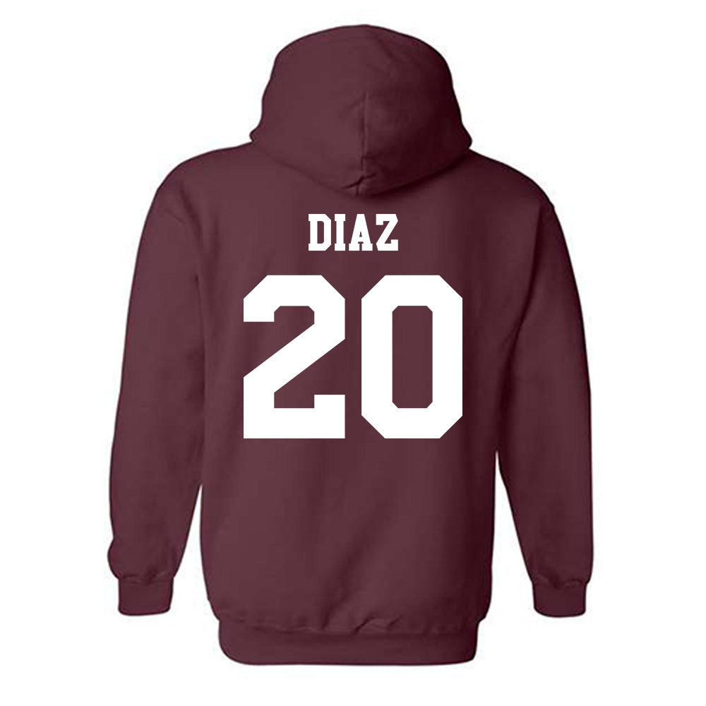 Texas A&M - NCAA Women's Soccer : Leah Diaz - Classic Shersey Hooded Sweatshirt-1