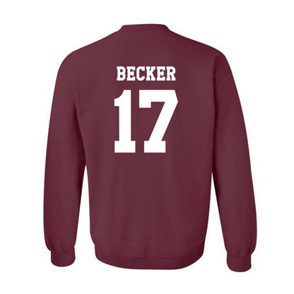 Texas A&M - NCAA Baseball : Zane Becker - Classic Shersey Crewneck Sweatshirt-1