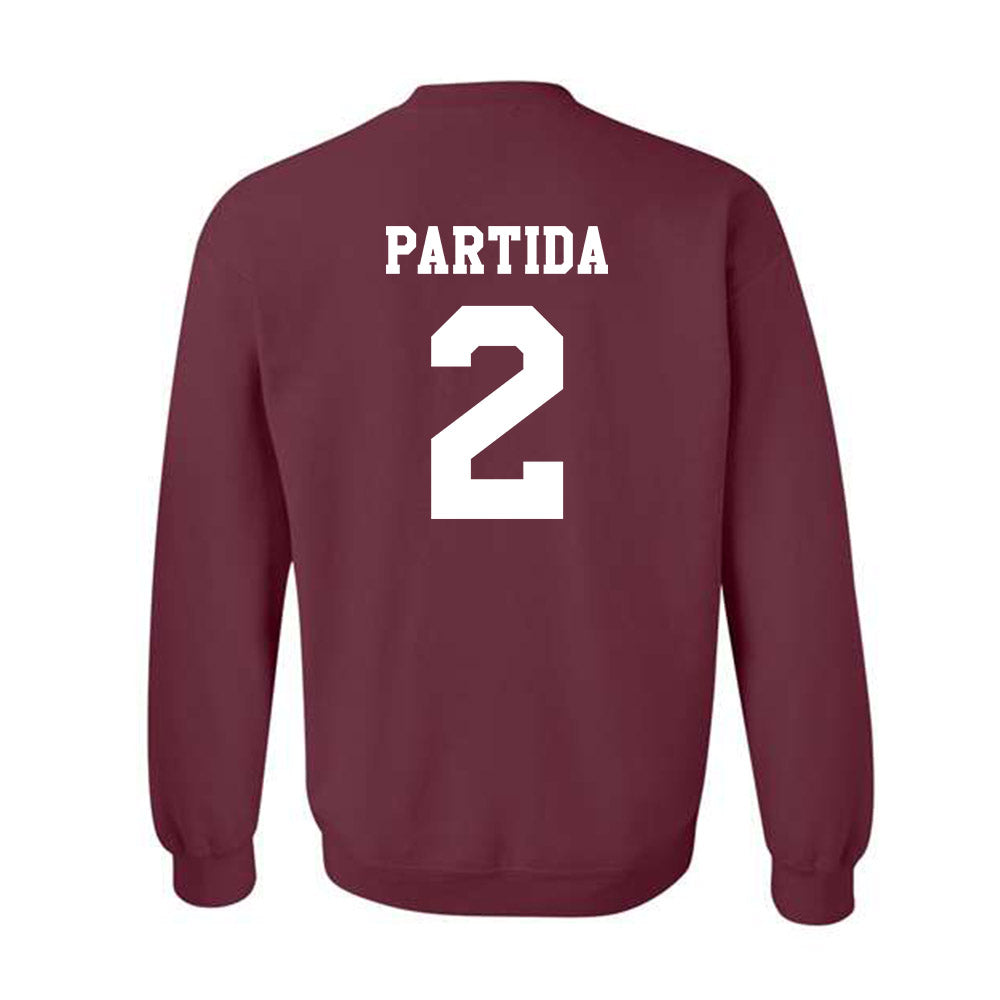 Texas A&M - NCAA Baseball : Nico Partida - Classic Shersey Crewneck Sweatshirt-1