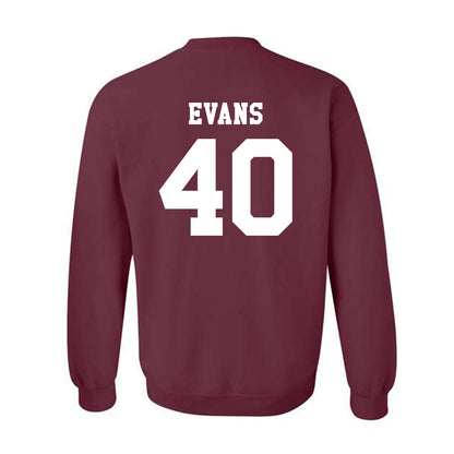 Texas A&M - NCAA Football : Gray Evans - Classic Shersey Crewneck Sweatshirt-1