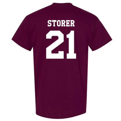 Texas A&M - NCAA Women's Soccer : Holly Storer - Classic Shersey T-Shirt-1