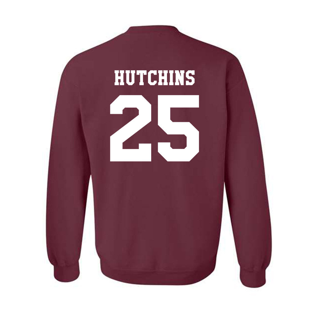 Texas A&M - NCAA Men's Soccer : Savannah Hutchins - Classic Shersey Crewneck Sweatshirt-1