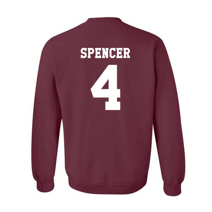 Texas A&M - NCAA Women's Basketball : Chaney Spencer - Classic Shersey Crewneck Sweatshirt-1