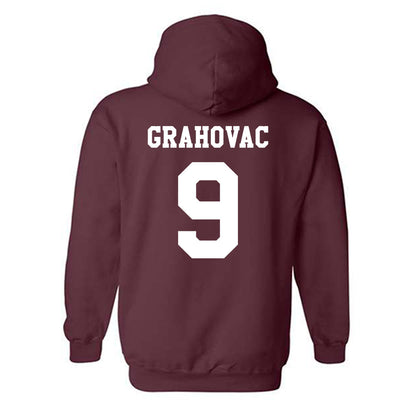 Texas A&M - NCAA Baseball : Gavin Grahovac - Classic Shersey Hooded Sweatshirt-1