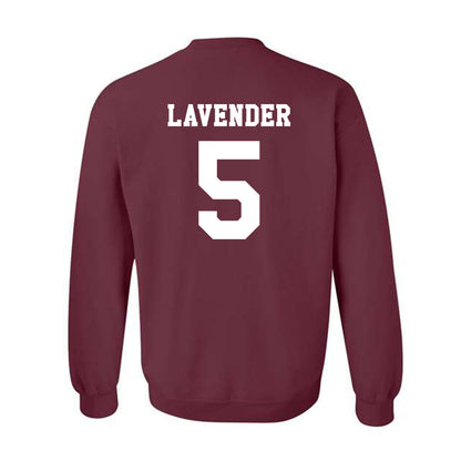 Texas A&M - NCAA Women's Soccer : Tessa Lavender - Classic Shersey Crewneck Sweatshirt-1