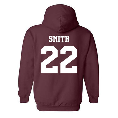 Texas A&M - NCAA Football : EJ Smith - Classic Shersey Hooded Sweatshirt-1