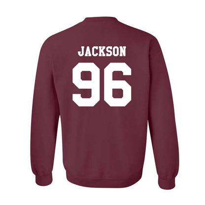 Texas A&M - NCAA Football : Nathan Jackson - Classic Shersey Crewneck Sweatshirt-1