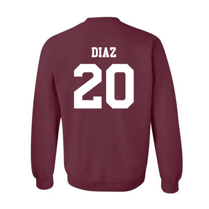 Texas A&M - NCAA Women's Soccer : Leah Diaz - Classic Shersey Crewneck Sweatshirt-1