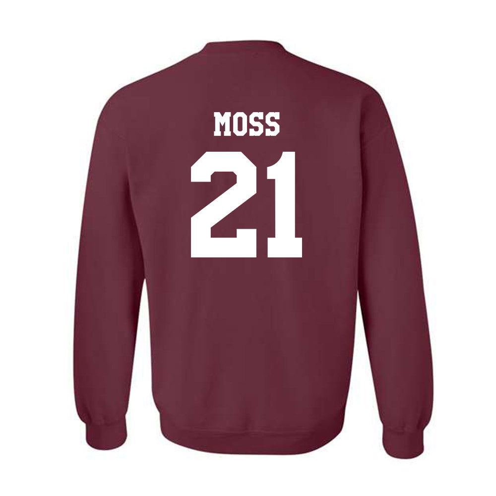 Texas A&M - NCAA Baseball : Weston Moss - Classic Shersey Crewneck Sweatshirt-1
