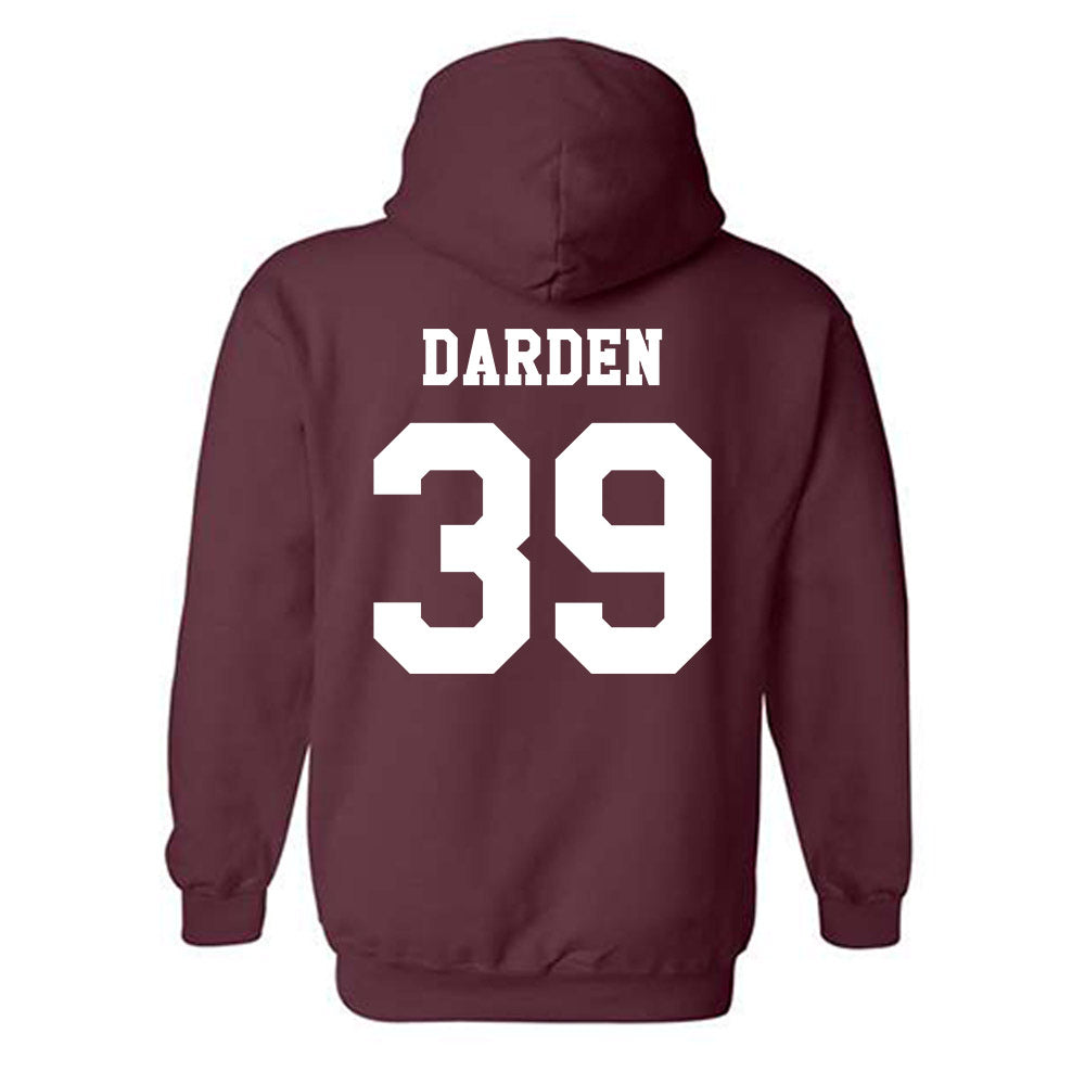 Texas A&M - NCAA Baseball : Ethan Darden - Classic Shersey Hooded Sweatshirt-1