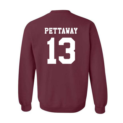 Texas A&M - NCAA Football : Deyjhon Pettaway - Classic Shersey Crewneck Sweatshirt-1