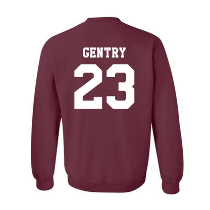 Texas A&M - NCAA Women's Basketball : Gianna Gentry - Classic Shersey Crewneck Sweatshirt-1