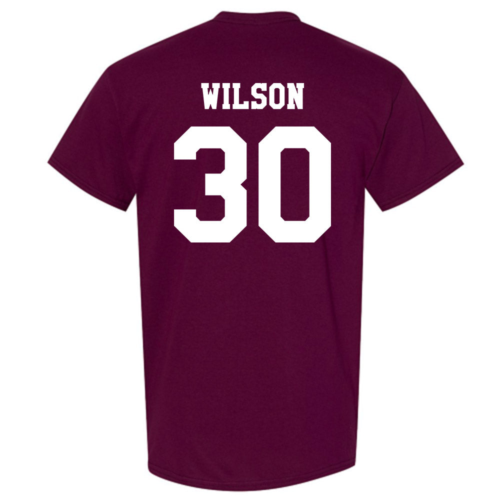 Texas A&M - NCAA Baseball : Kaiden Wilson - Classic Shersey T-Shirt-1