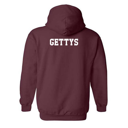 Texas A&M - NCAA Men's Swimming & Diving : Bucky Gettys - Classic Shersey Hooded Sweatshirt-1