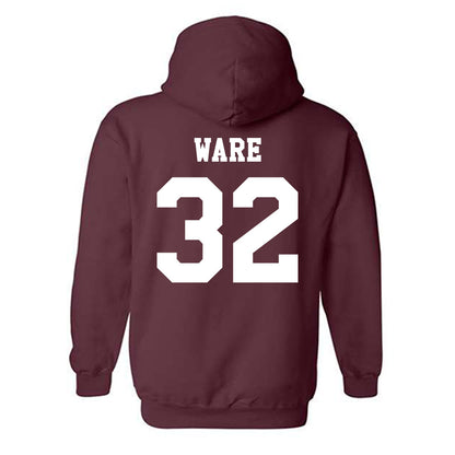 Texas A&M - NCAA Women's Basketball : Lauren Ware - Classic Shersey Hooded Sweatshirt-1