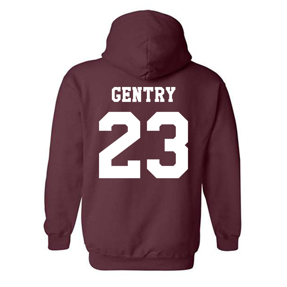 Texas A&M - NCAA Women's Basketball : Gianna Gentry - Classic Shersey Hooded Sweatshirt-1