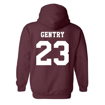 Texas A&M - NCAA Women's Basketball : Gianna Gentry - Classic Shersey Hooded Sweatshirt-1