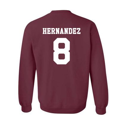 Texas A&M - NCAA Women's Volleyball : Amare Hernandez - Classic Shersey Crewneck Sweatshirt-1