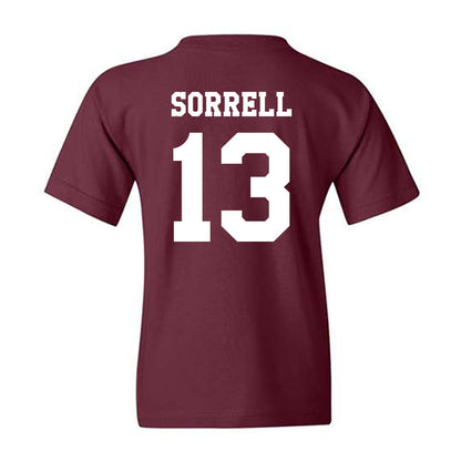 Texas A&M - NCAA Baseball : Caden Sorrell - Classic Shersey Youth T-Shirt-1