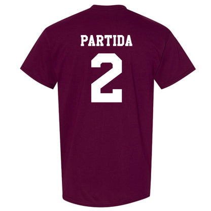Texas A&M - NCAA Baseball : Nico Partida - Classic Shersey T-Shirt-1
