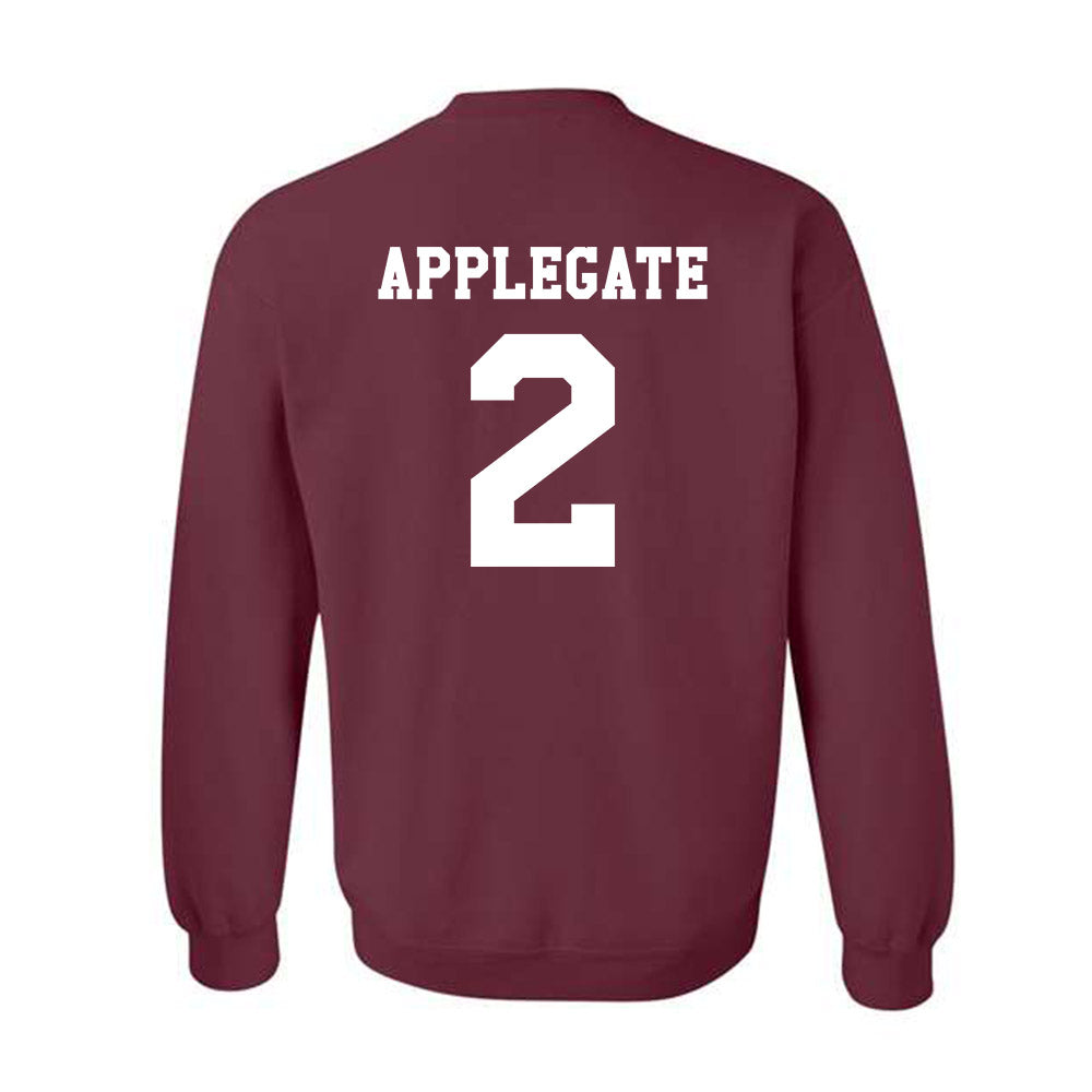 Texas A&M - NCAA Women's Volleyball : Addi Applegate - Classic Shersey Crewneck Sweatshirt-1