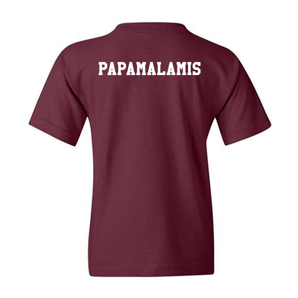 Texas A&M - NCAA Men's Tennis : Theo Papamalamis - Classic Shersey Youth T-Shirt-1