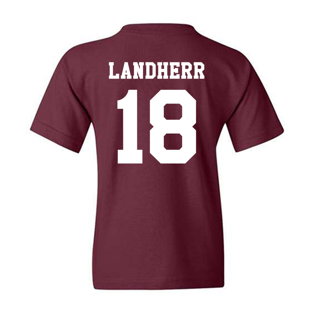 Texas A&M - NCAA Women's Soccer : Lucy Landherr - Classic Shersey Youth T-Shirt-1