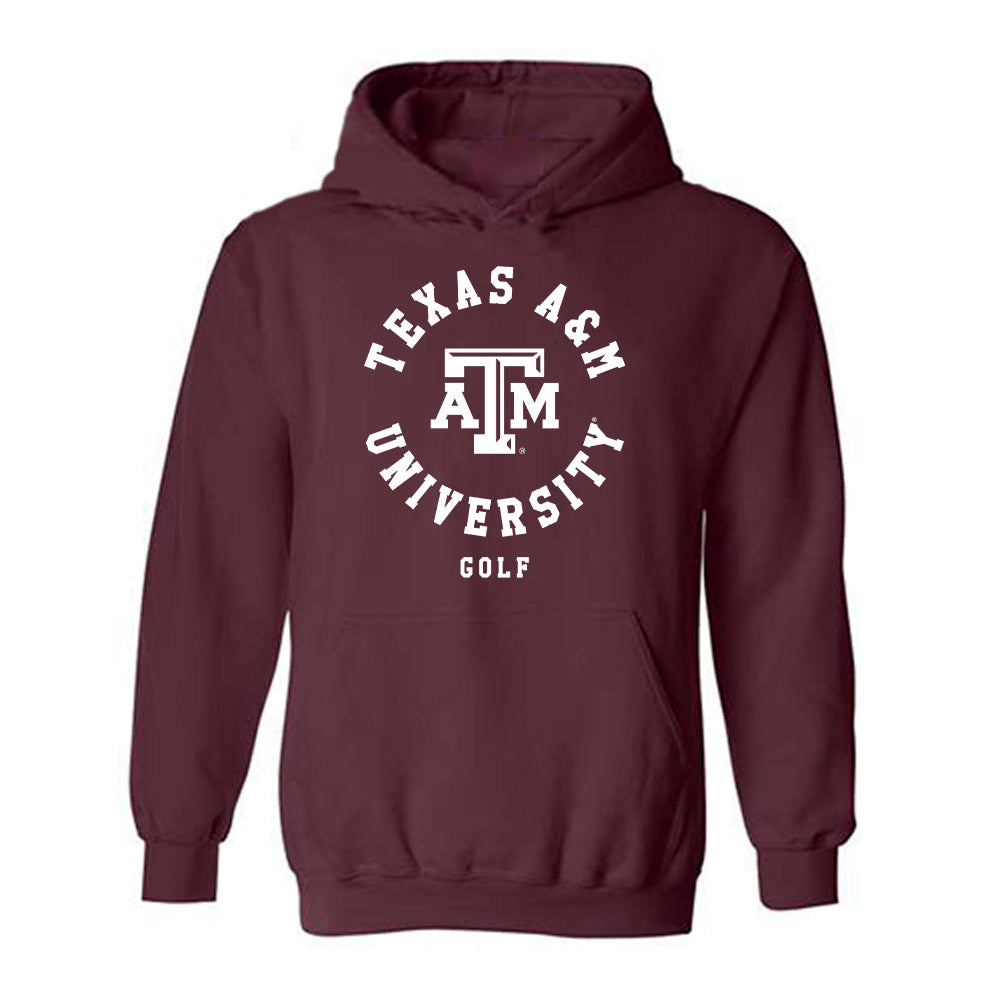 Texas A&M - NCAA Women's Golf : Natalie Yen - Classic Shersey Hooded Sweatshirt-0