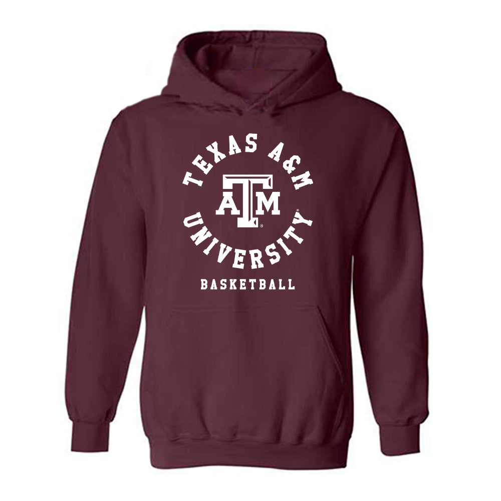 Texas A&M - NCAA Men's Basketball : Rylan Griffen - Classic Shersey Hooded Sweatshirt-0