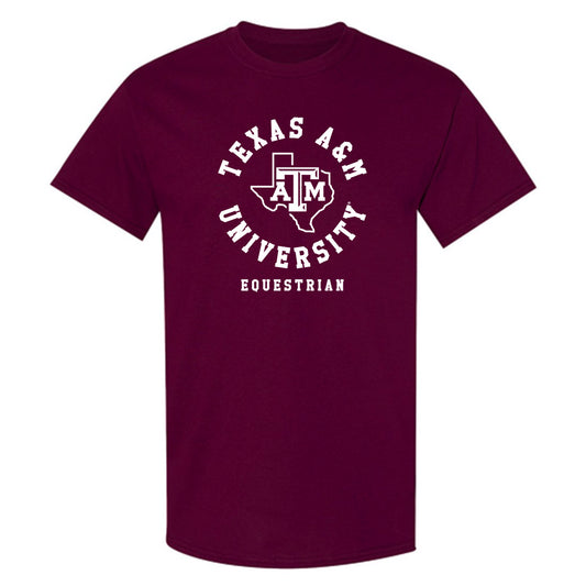 Texas A&M - NCAA Equestrian : Brooke Hudson - Classic Shersey T-Shirt-0
