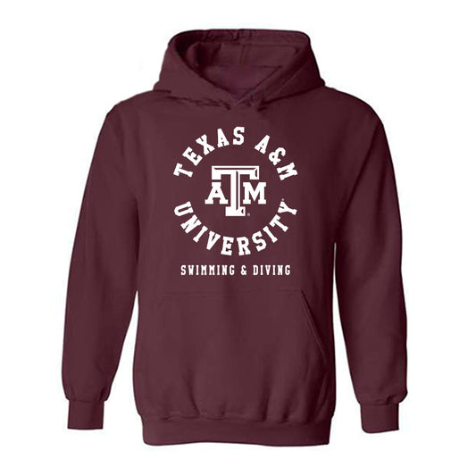 Texas A&M - NCAA Women's Swimming & Diving : Reagan Sherrard - Classic Shersey Hooded Sweatshirt-0