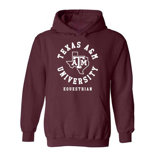 Texas A&M - NCAA Equestrian : Kaitlyn Bloom - Classic Shersey Hooded Sweatshirt-0