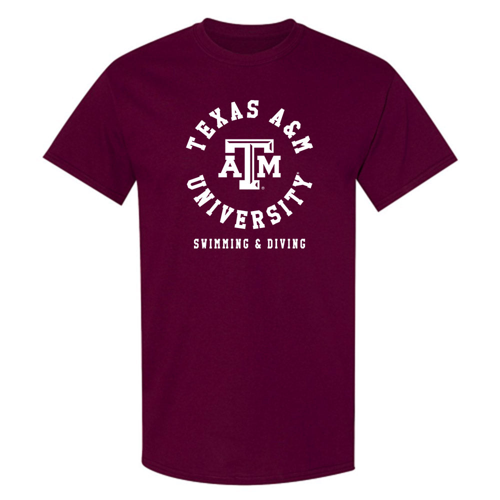 Texas A&M - NCAA Women's Swimming & Diving : Victoria Taylor - Classic Shersey T-Shirt-0