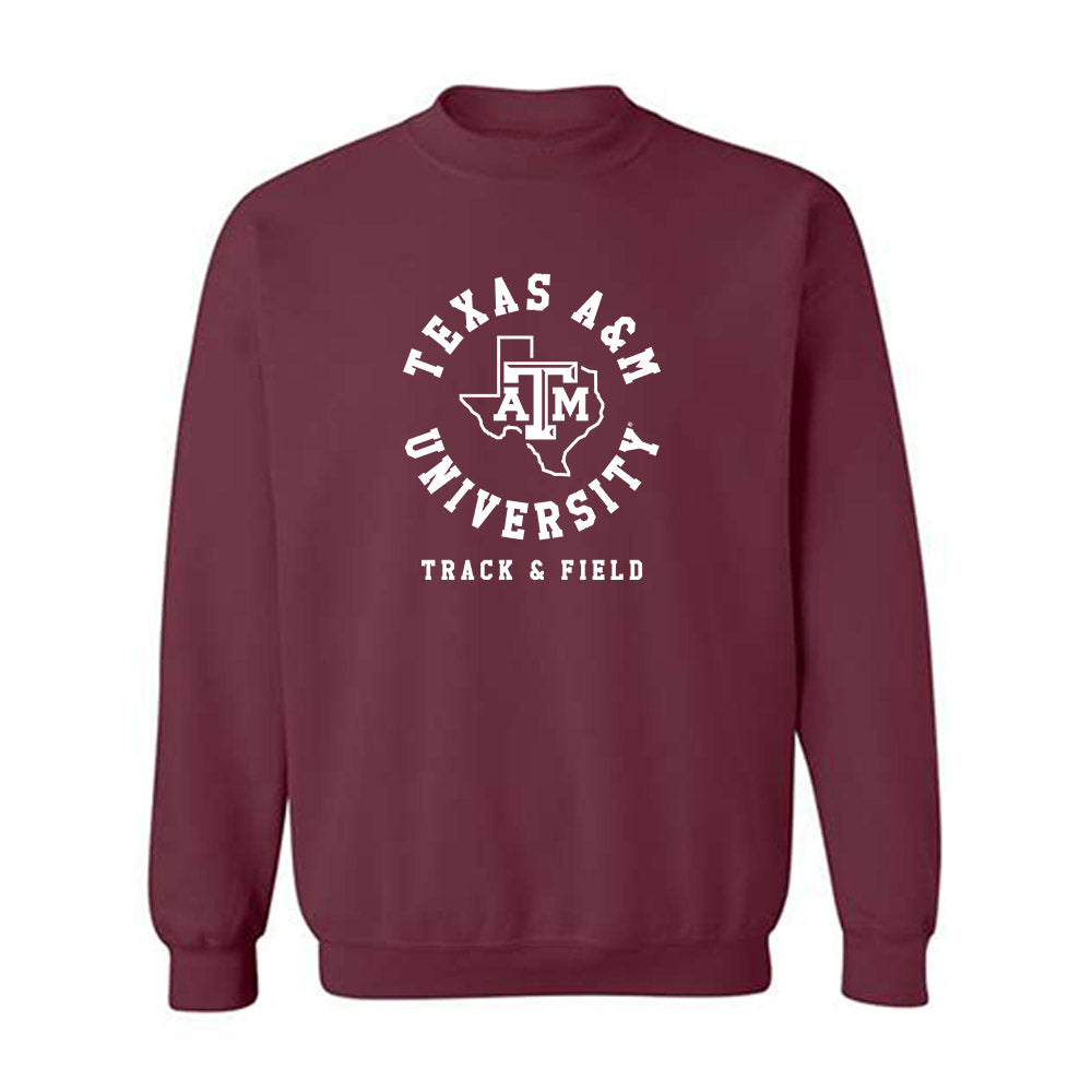 Texas A&M - NCAA Women's Track & Field : Aysha Shaheed - Classic Shersey Crewneck Sweatshirt-0