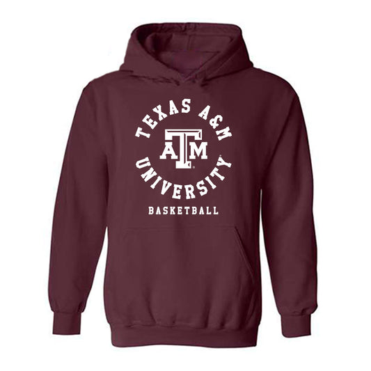 Texas A&M - NCAA Men's Basketball : Jacari Lane - Classic Shersey Hooded Sweatshirt-0