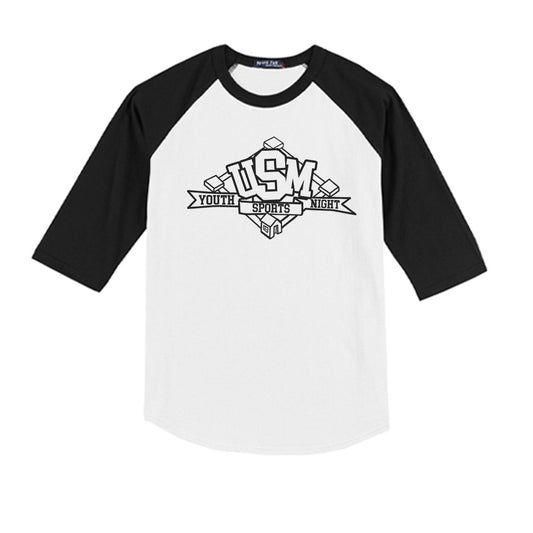 Southern Miss - NCAA Baseball : Brooks Willoughby - Classic Colorblock Raglan Youth Shirt-0