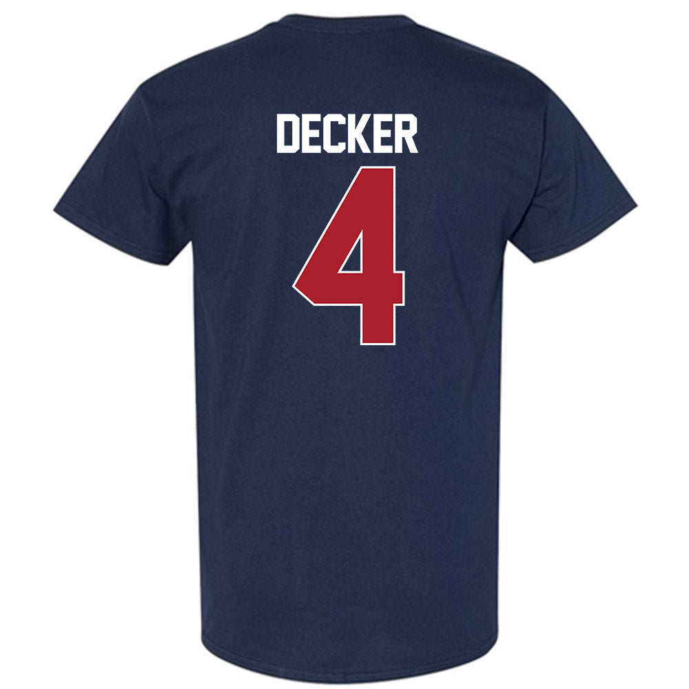 Liberty - NCAA Men's Basketball : Brett Decker - T-Shirt-1