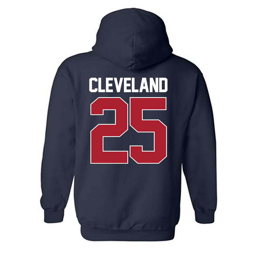 Liberty - NCAA Men's Basketball : Zach Cleveland - Hooded Sweatshirt-1