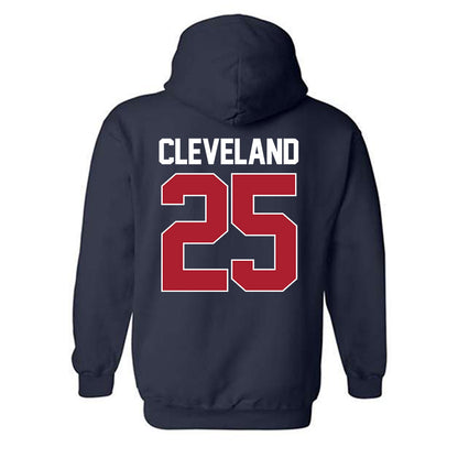 Liberty - NCAA Men's Basketball : Zach Cleveland - Hooded Sweatshirt-1