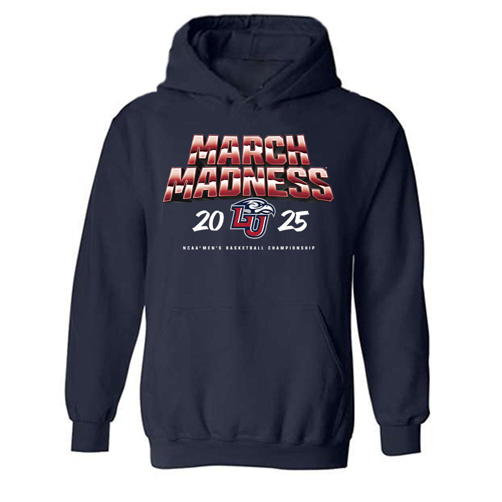 Liberty - NCAA Men's Basketball : Brett Decker - Hooded Sweatshirt-0