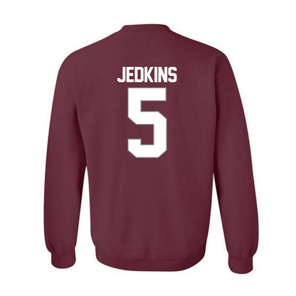 Montana - NCAA Men's Basketball : Amari Jedkins - NCAA® March Madness® 2025 Shersey Crewneck Sweatshirt-1