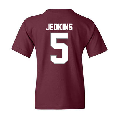 Montana - NCAA Men's Basketball : Amari Jedkins - NCAA® March Madness® 2025 Shersey Youth T-Shirt-1
