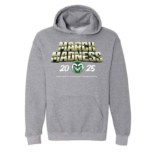 Colorado State - NCAA Men's Basketball : Josiah Strong - NCAA® March Madness® 2025 Shersey Hooded Sweatshirt-0