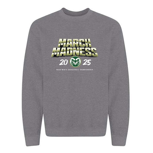Colorado State - NCAA Men's Basketball : Patrick Cartier - NCAA® March Madness® 2025 Shersey Crewneck Sweatshirt-0