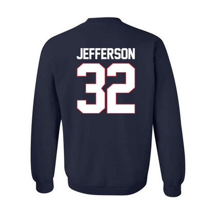 Gonzaga - NCAA Men's Basketball : Parker Jefferson - Crewneck Sweatshirt-1